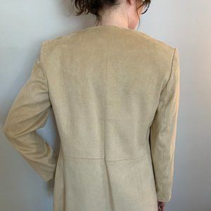 Talbots Stretch Faux Suede Jacket